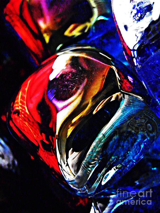 Glass Abstract 234 Photograph by Sarah Loft