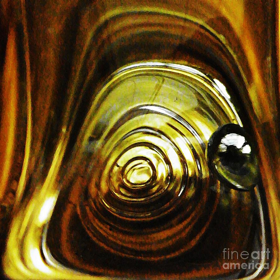 Glass Abstract 401 Photograph by Sarah Loft