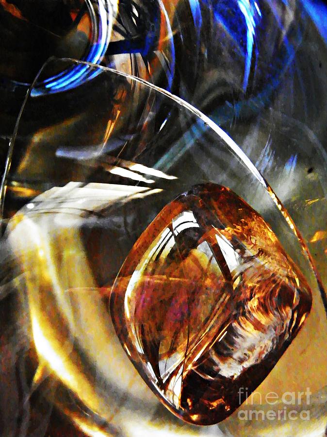 Abstract Photograph - Glass Abstract 476 by Sarah Loft