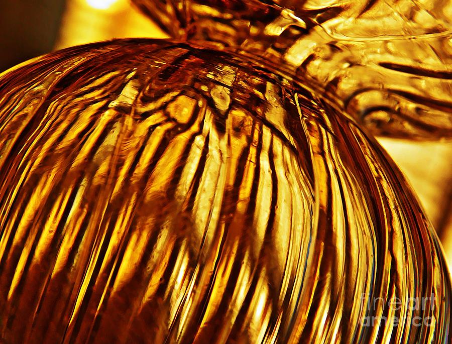 Glass Abstract 560 Photograph by Sarah Loft
