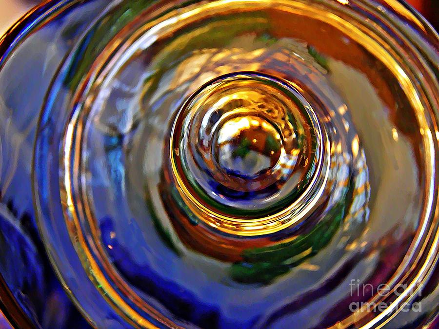 Glass Abstract 564 Photograph by Sarah Loft