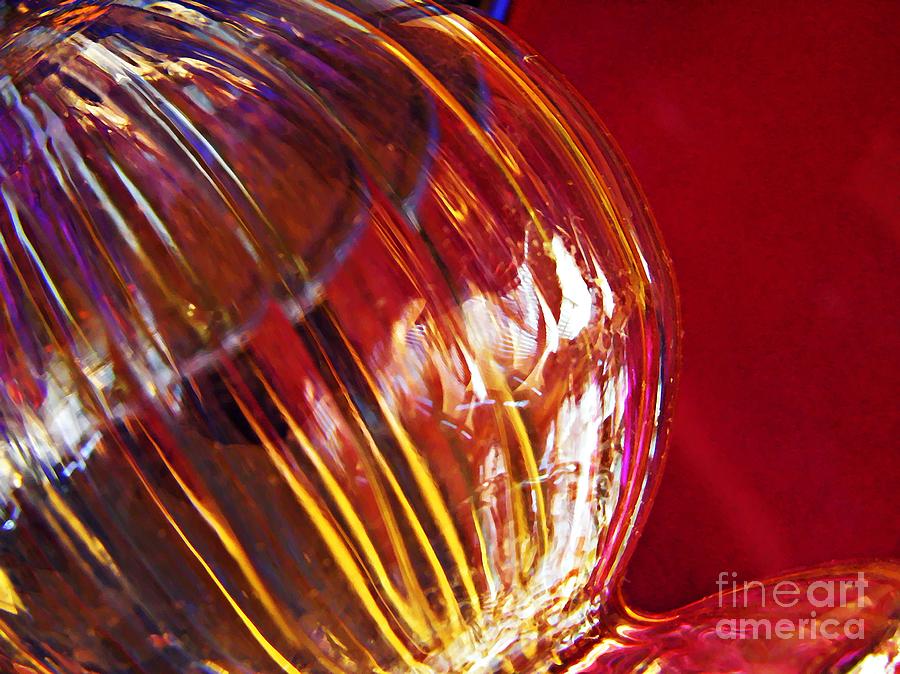 Abstract Photograph - Glass Abstract 567 by Sarah Loft