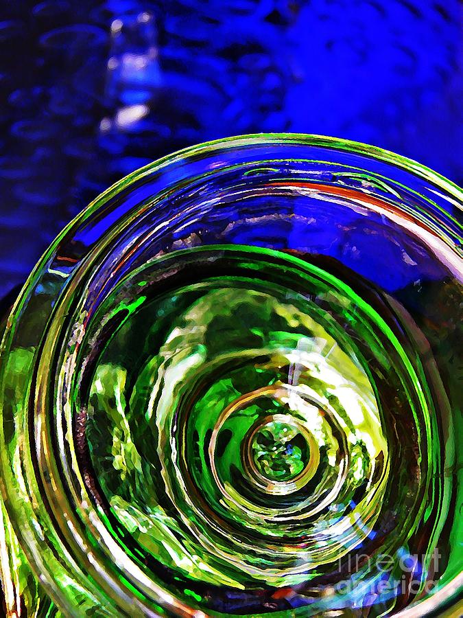 Glass Abstract 576 Photograph by Sarah Loft
