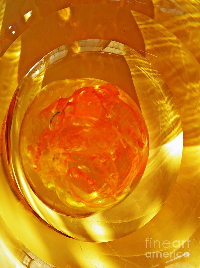 Glass Abstract 580 Photograph by Sarah Loft
