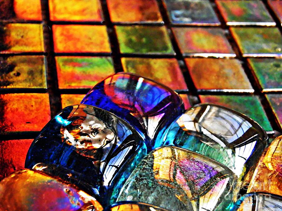 Glass Abstract 6 Photograph by Sarah Loft