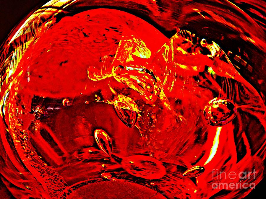 Abstract Photograph - Glass Abstract 624 by Sarah Loft