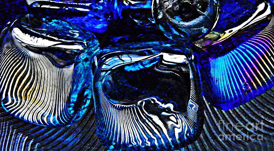 Glass Abstract 709 Photograph by Sarah Loft