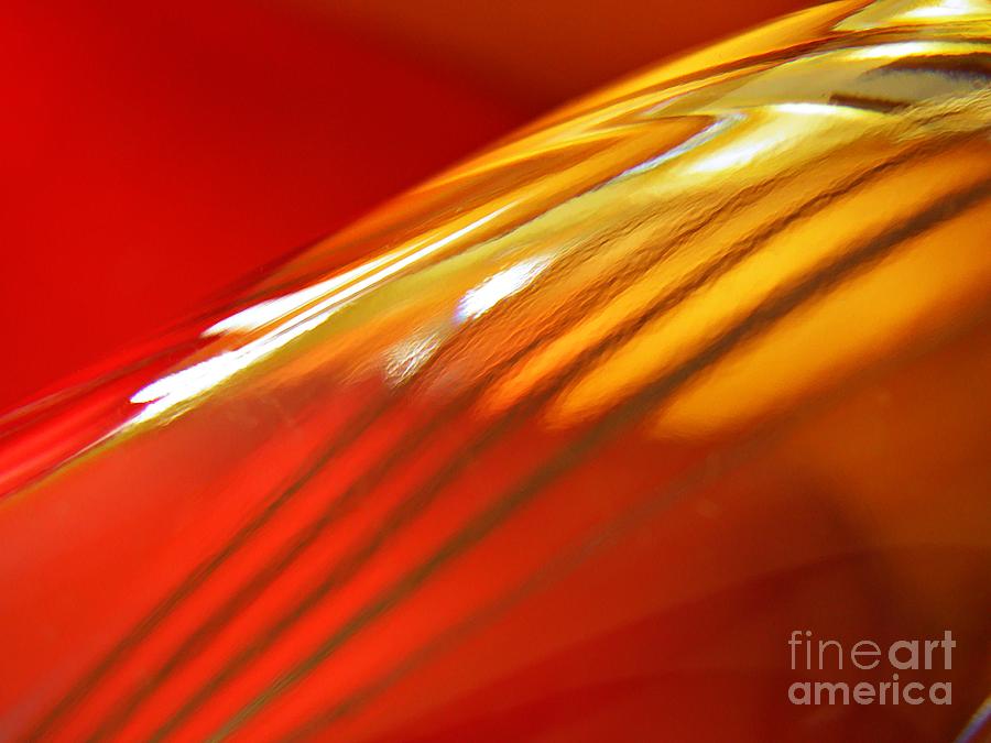 Abstract Photograph - Glass Abstract 739 by Sarah Loft