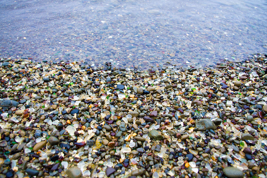 Glass Beach Photograph by Priya Ghose