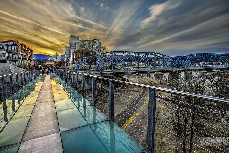 Glass Bridge Photograph by Brett Engle