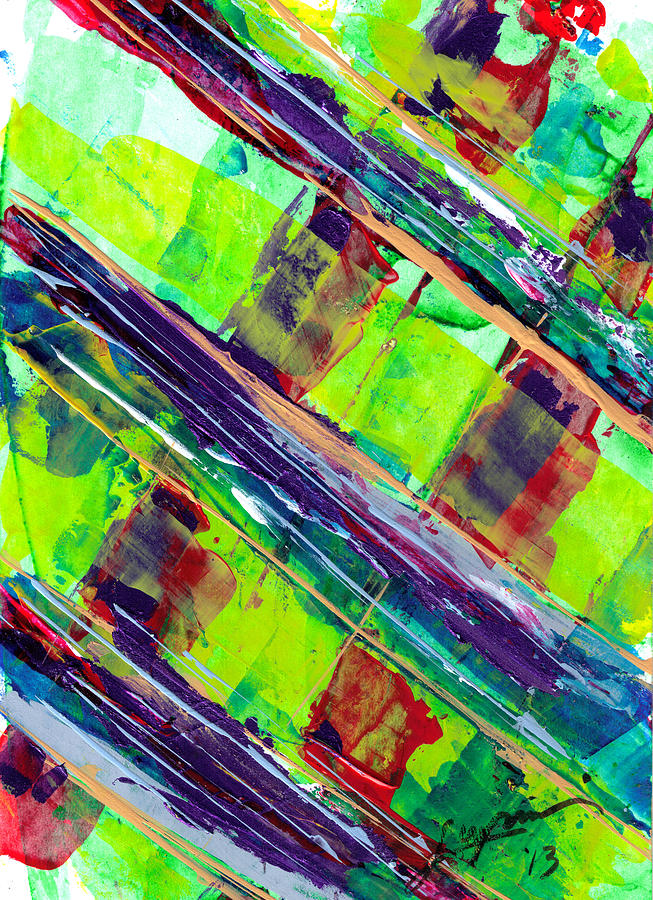 Glass Bridge Painting by Thomas Lupari Glass Bridge Painting by Thomas Lupari
