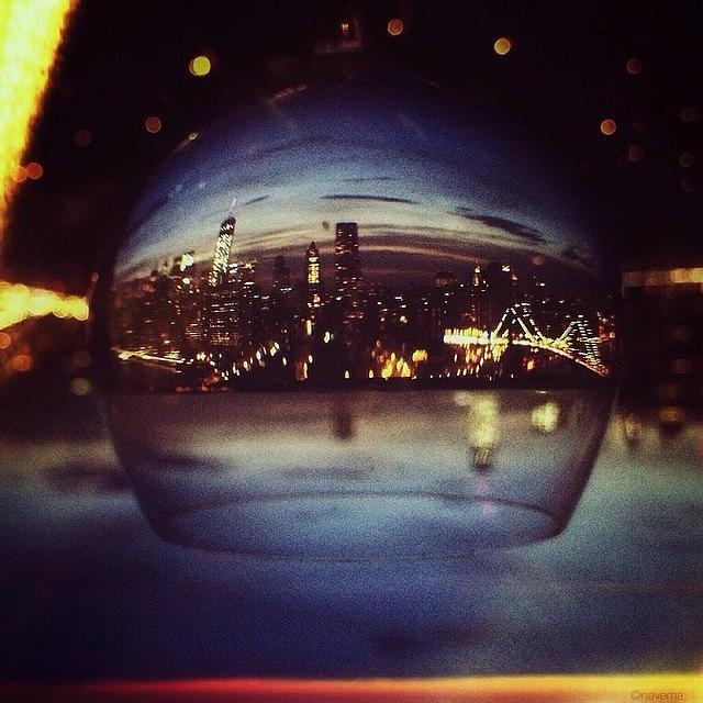 New York City Photograph - Glass Half Full by Natasha Marco