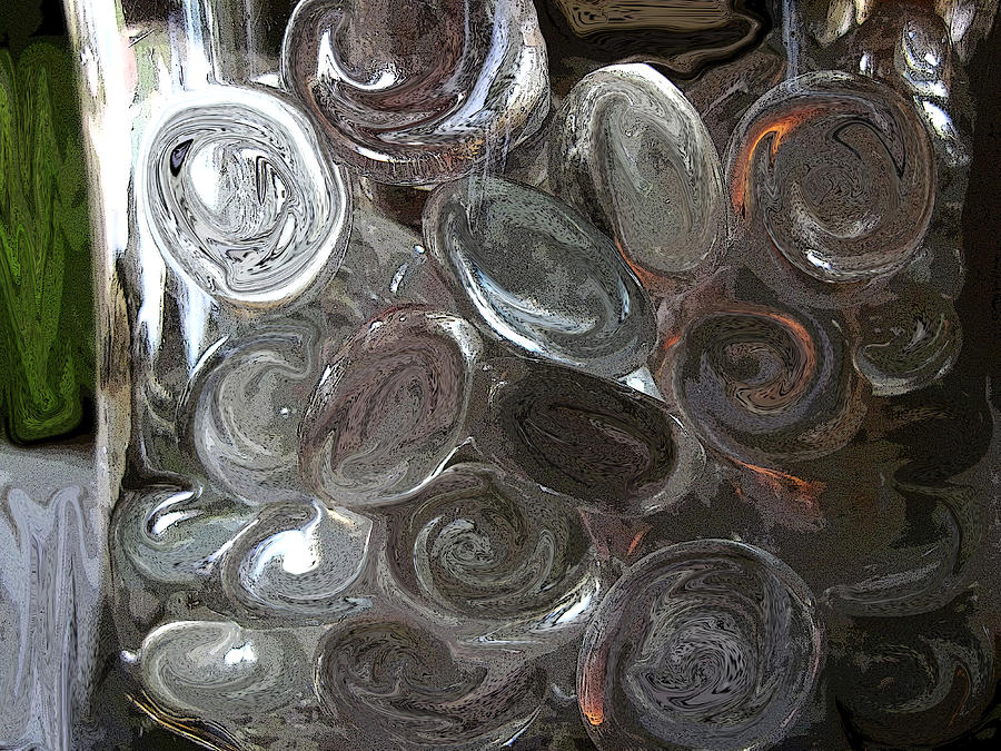 Glass in glass 2 Digital Art by Mary Bedy