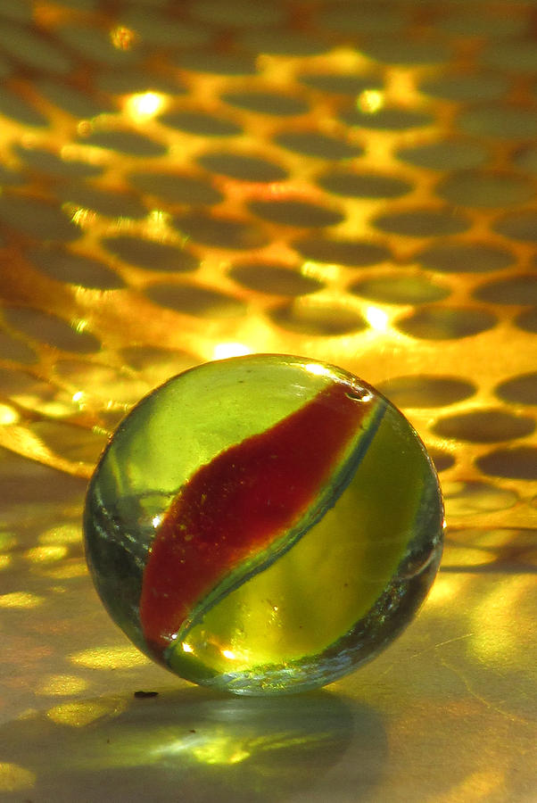 Glass Marble Photograph by Alfred Ng