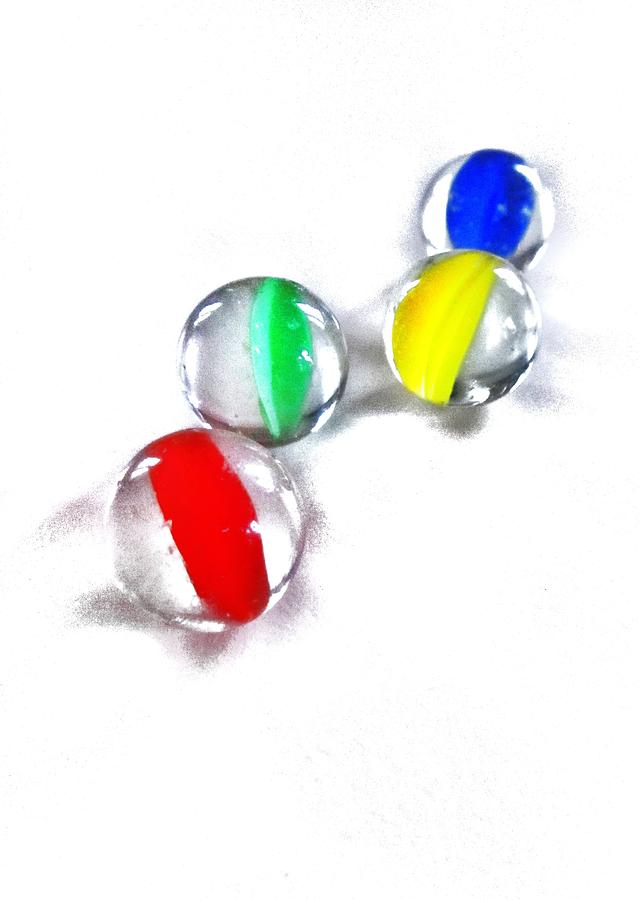 Glass Marbles Photograph by Marianna Mills
