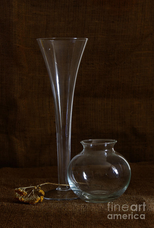Vase Photograph - Glass by Matild Balogh