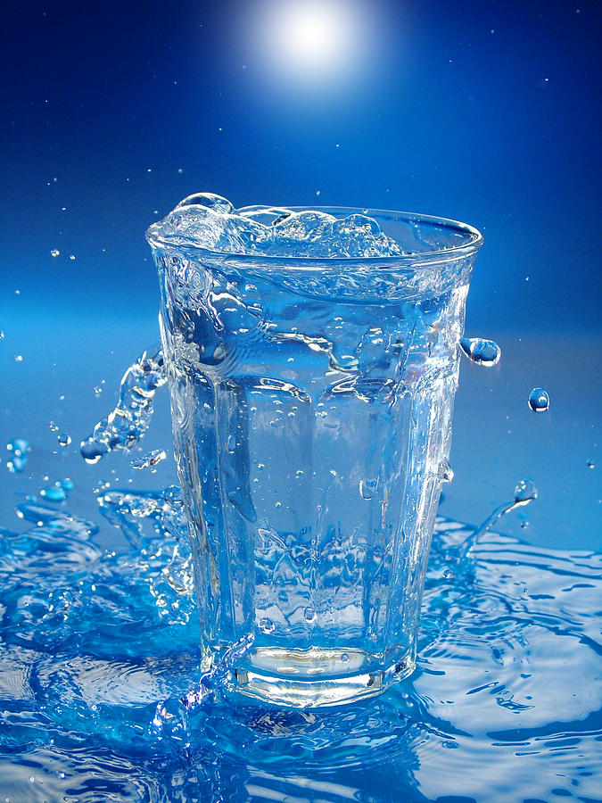 Glass Of Water Photograph