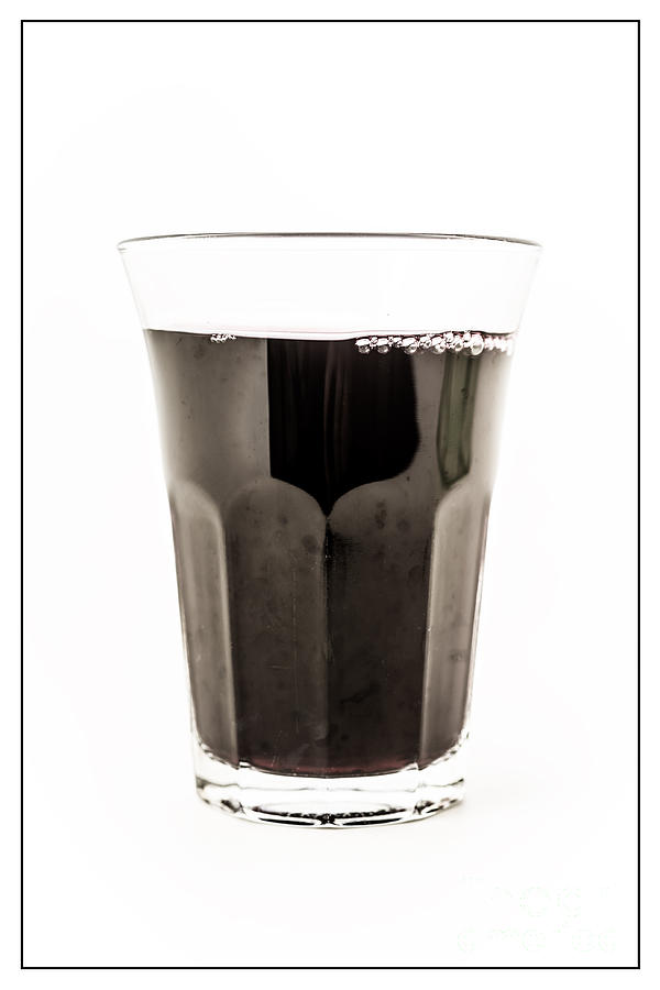 Wine Photograph - Glass of Wine by Edward Fielding