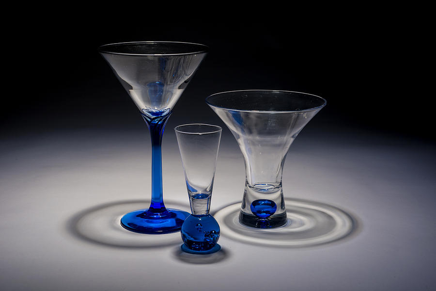 Glass Set Photograph by Kevin Cable