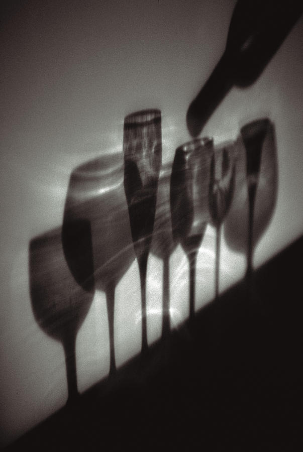 Glass Shadows Photograph by Matthew Pace