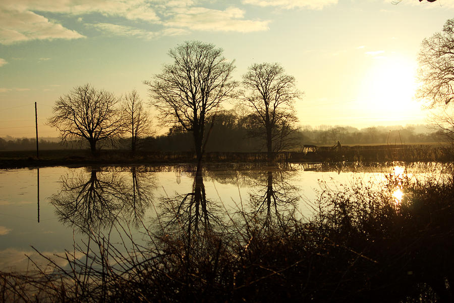 Water Photograph - Glass Sky by Anthony Bean Water Photograph - Glass Sky by Anthony Bean