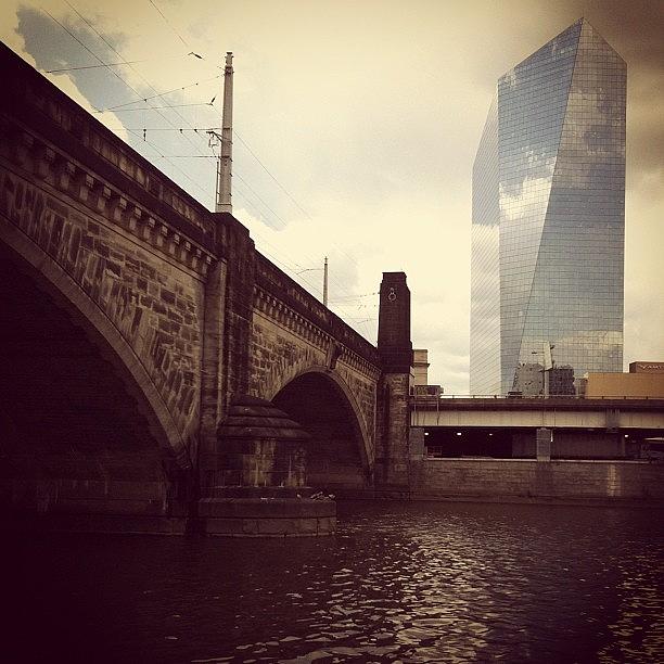 Philadelphia Photograph - Glass view by Katie Cupcakes