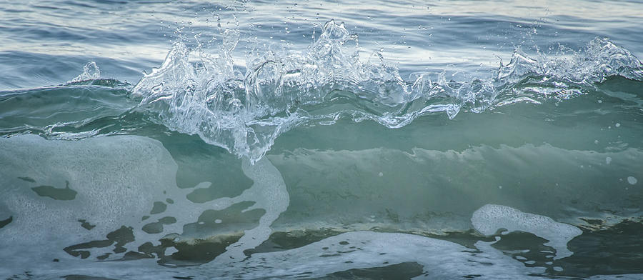 Beach Photograph - Glass Wave by Kevin Bergen
