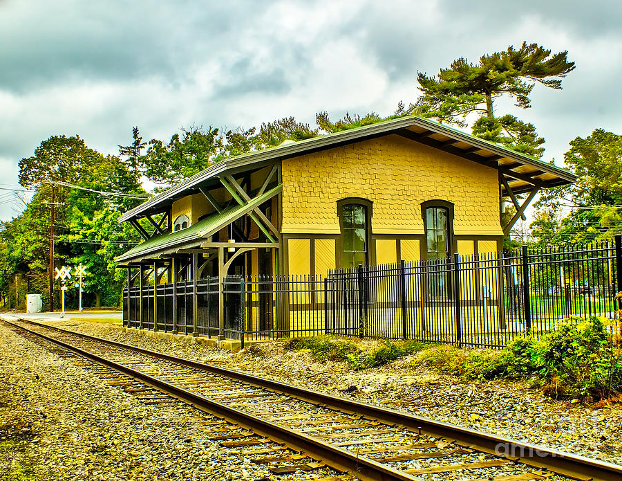 Glassboro Train Station Photograph by Nick Zelinsky Jr