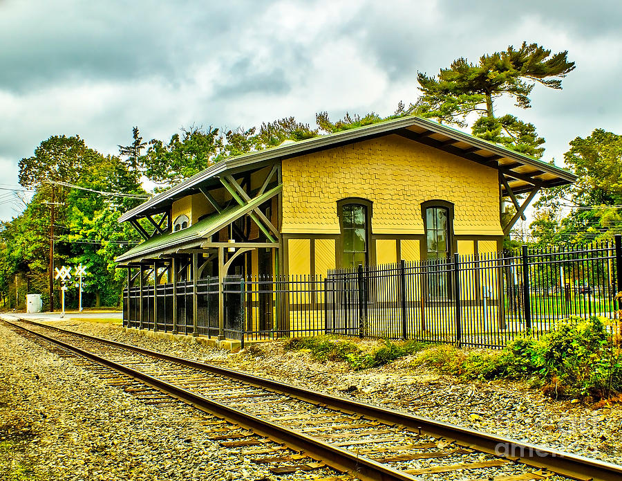 Glassboro Train Station Photograph by Nick Zelinsky