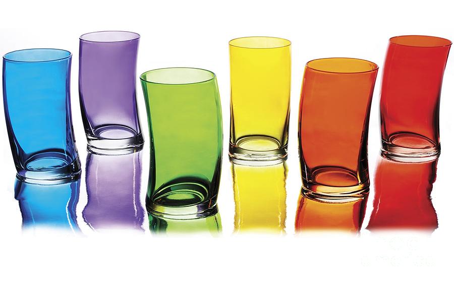 Glasses-Rainbow Theme Painting by Catherine Lott - Pixels