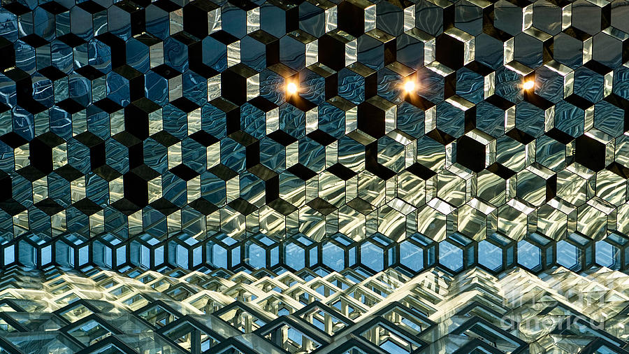 Gleaming Honeycomb Photograph by Royce Howland