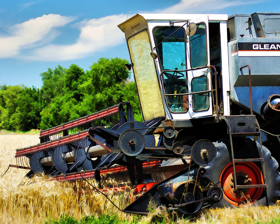 Gleaner F Combine Photograph by Bill Kesler