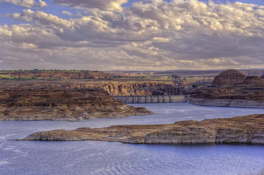 Nature Photograph - Glen Canyon Sunset by Stephen Campbell