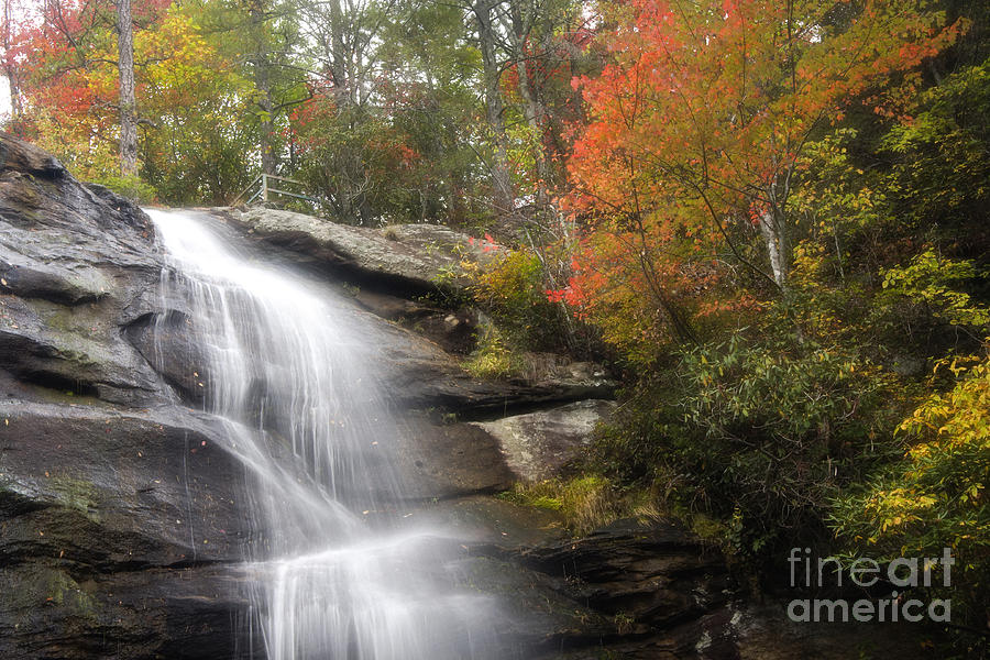Glen Falls in North Carolina Photograph by Jill Lang