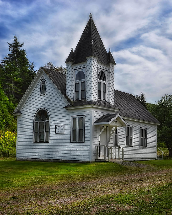 Glen Valley United Church Nova Scotia Photograph by Steve Hurt