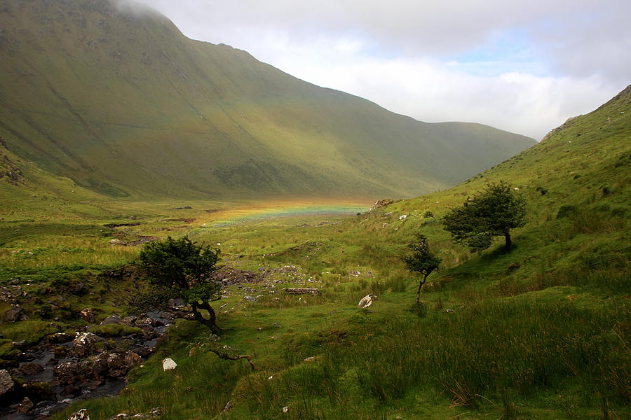 Glenahoo Rainbow Blanket Photograph by Mark Callanan