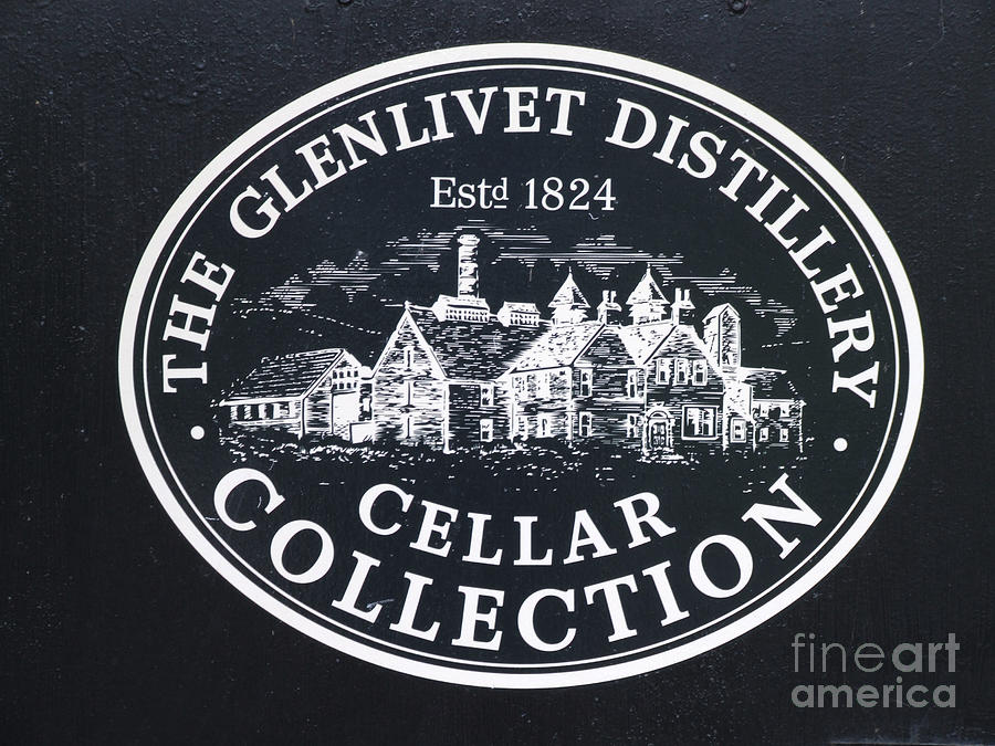 Glenlivet Distillery - Cellar Sign Photograph by Phil Banks