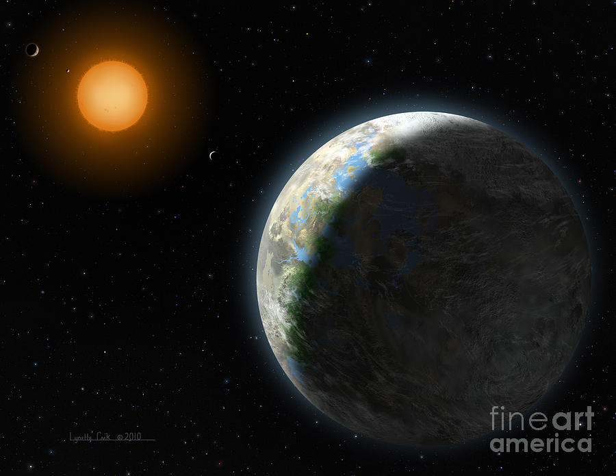 Gliese 581 g by Lynette Cook Gliese 581 g by Lynette Cook