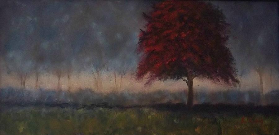 Trees Painting - Glimmer by Stephen King Trees Painting - Glimmer by Stephen King
