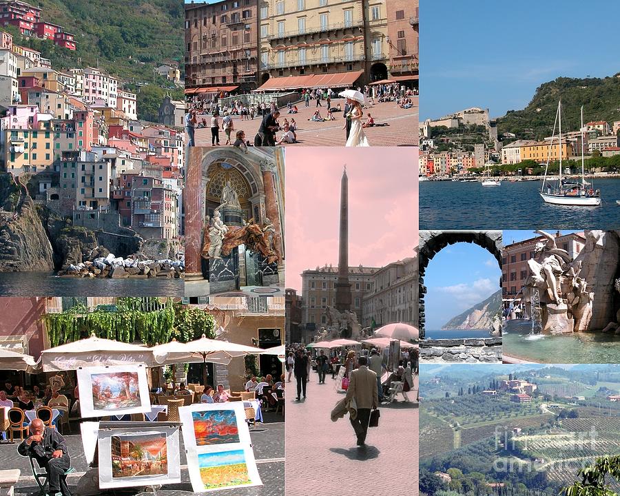 Glimpses of Italy Photograph by Barbie Corbett-Newmin