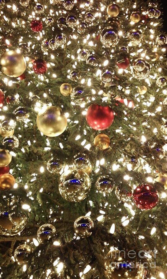 Glistening Christmas Tree Photograph by Jennifer E Doll