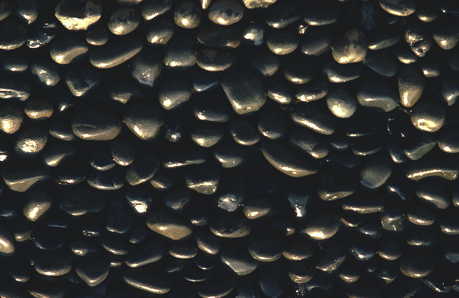 Glistening Smooth Stones Photograph by Tom Wurl