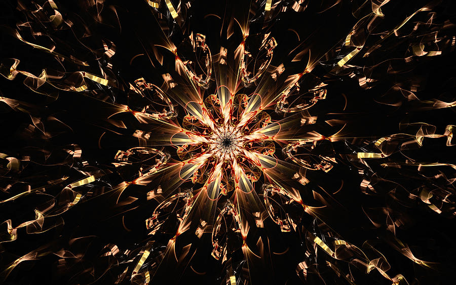 Glitter Detonation Digital Art by Gary Blackman