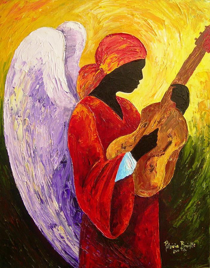Music Painting - Gloria in Excelcis Deo by Patricia Brintle