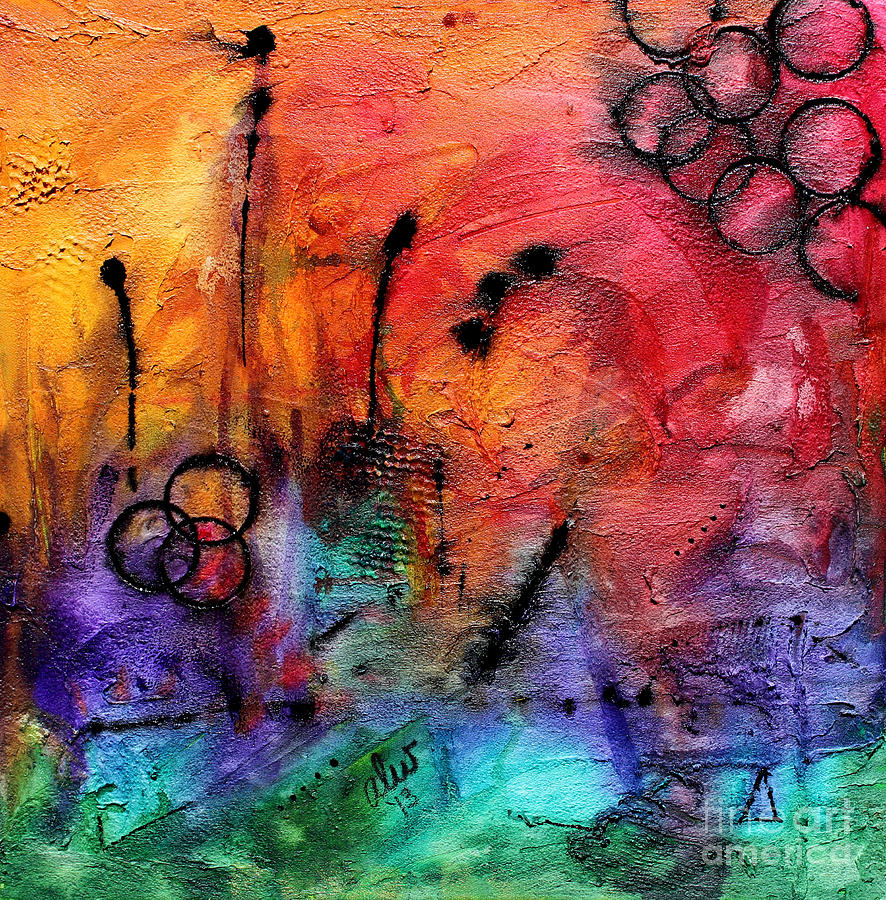 Glorious Mixed Media by Angela L Walker