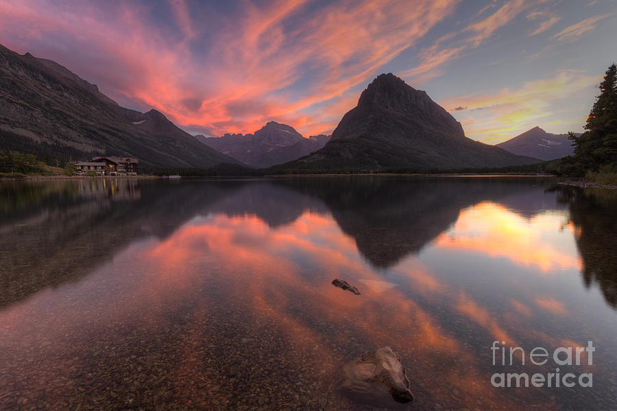 Glacier National Park Photograph - Glorious Swiftcurrent by Mark Kiver