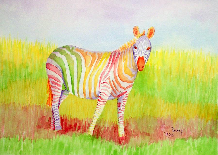 Animal Painting - Glory by Rhonda Leonard
