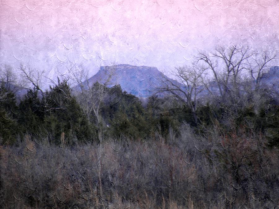 Gloss Mountain In Oklahoma Photograph