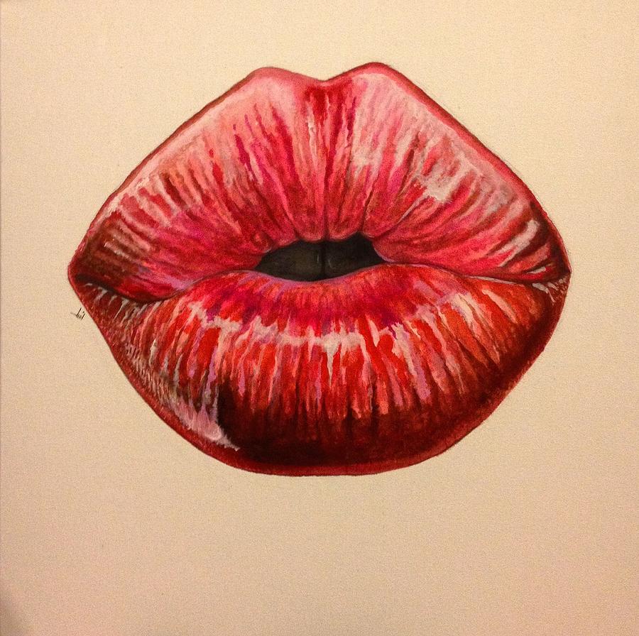 Paintings Of Lips
