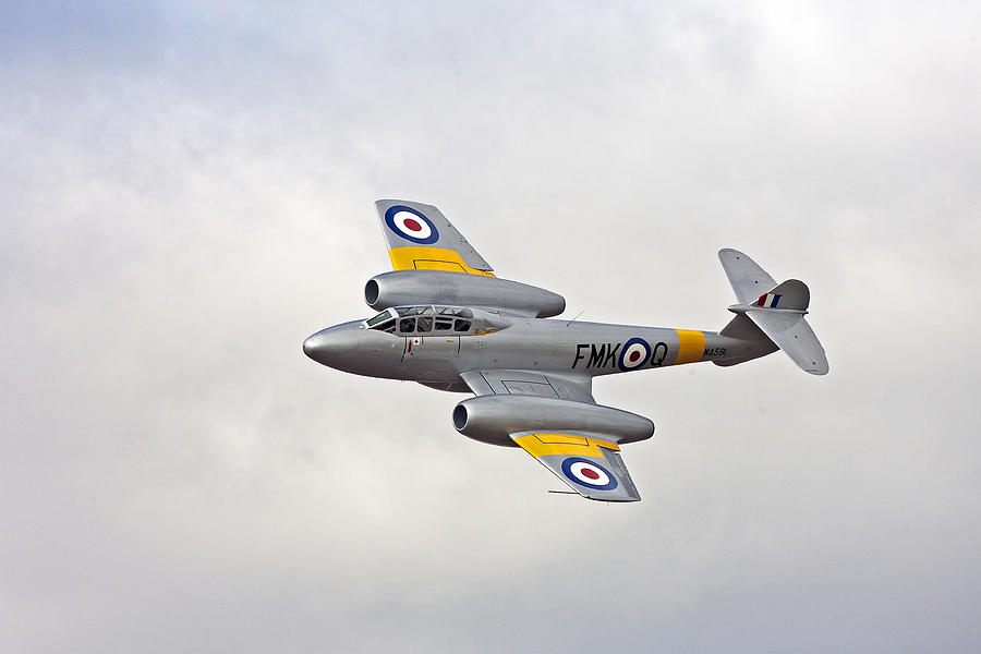 Gloster Meteor T7 Photograph by Paul Scoullar